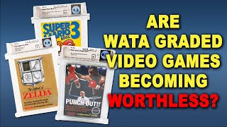 MARKET UPDATE Graded Video Game Market  Are WATA Graded Video Games Becoming Worthless [upl. by Notanhoj]