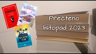 Přečteno v listopadu 2023 podcast [upl. by Ecnedurp]