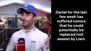 Daniel Ricciardos despondent post qualifying interview  2024 Singapore Grand Prix [upl. by Seif]