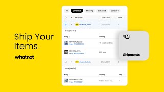 Ship Your Items on Whatnot [upl. by Yates]