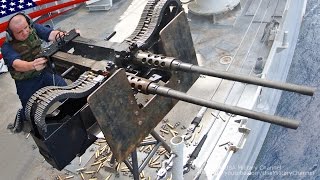 超強力な2連装ヘビー･マシンガン ブローニングM2 amp M240機関銃  Super Powerful Twin Mount Machine Gun 50 cal M2 amp M240 [upl. by Kistner47]