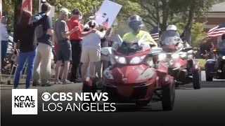 Group of bikers trek from Ontario to DC for annual Memorial Day quotRun for the Wallquot tradition [upl. by Awram]