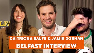 Jamie Dornan and Caitríona Balfe on betting on yourself when acting [upl. by Morehouse]