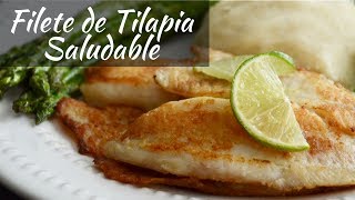 Filete de Tilapia Saludable [upl. by Atiuqcir]