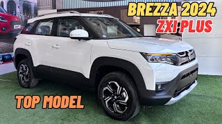 Maruti Suzuki New Brezza zxi plus 2024  Brezza Top Model 2024 zxi plusbrezza2024 [upl. by Nee]