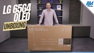 How To Unbox The 2024 LG G4 OLED And Install The Pedestal [upl. by Eiramyma]