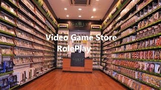 ASMRWhisper Video Game Store RolePlay [upl. by Essex]