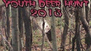 Deer Hunting Youth Rifle Doe Kill 2013 [upl. by Alekim]