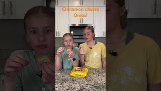 Trying cinnamon churro Oreos oreos￼ [upl. by Nitsrek]