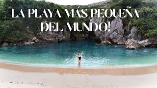 ESTA ES LA PLAYA MÁS PEQUEÑA DEL MUNDO  Asturias  Katy Travels [upl. by Lipman108]