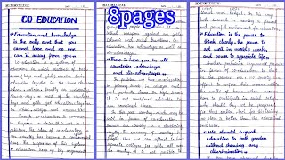 Co education essay with quotations for 2nd yearenglish essay writting [upl. by Solotsopa804]