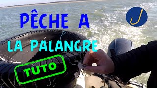 Tuto Essai PECHE A LA PALANGRE au BAR avec bac a palangre [upl. by Nessa]