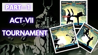 Defeating opponents in row 😎🥵😺🤯🤯  Shadow Fight 2 IAct 7  Chapter 1 I Tournament  shadow vs titan [upl. by Mylan]