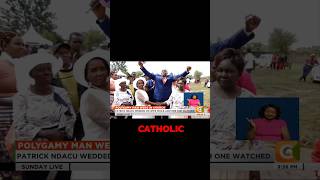 Polygamy man Weds in Catholic Church KimbuKenya [upl. by Old]