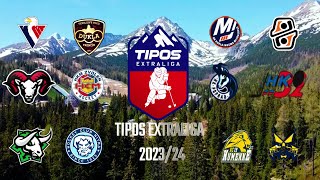 Tipos Extraliga štadióny 202324 [upl. by Suaeddaht]