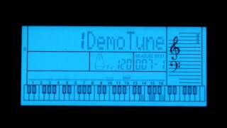 Casio CTK611 Keyboard  Demo Tune 1 amp 2 [upl. by Celinka987]