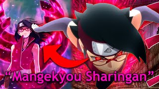 Saradas MANGEKYOU Sharingan Abilities EXPLAINED [upl. by Ailasor653]