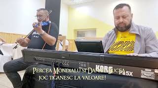 Percea Mondialu si Daniel Bucea Joc tiganesc la valoare live [upl. by Nospmis825]