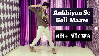 Ankhiyon Se Goli Maare  Song  Dance Video  Govinda  Raveena  Bollywood Dance By  MG [upl. by Combs]