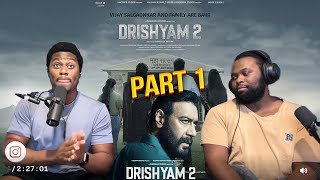 DRISHYAM 2 Part 1  Shriya Saran  Tabu  Nishikant KamatBrothersReaction [upl. by Millian]