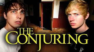 ALONE in The Real Conjuring House  Sam and Colby [upl. by Anilahs]