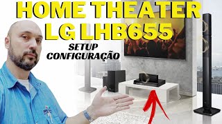 HOME THEATER LG LHB655 51 CANAIS [upl. by Clorinda]