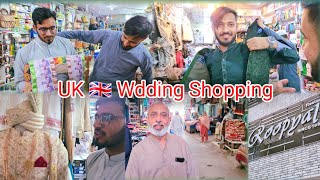 UK 🇬🇧 wedding Shopping Vlog in Chakswari Mirpur azad kashmir [upl. by Avirt957]