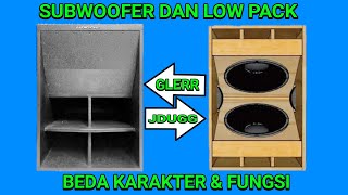 Subwoofer dan low ini bedanya banyak yg salah paham bea fungsi dan karakter [upl. by Christy]