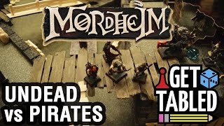 Mordheim Battle Report 1 Undead vs Pirates [upl. by Atir2]