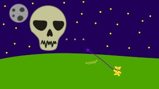 Beating master mode Skeletron preEOW with flails pls check it out its interesting I swaer [upl. by Rutherfurd]