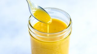 Best Honey Mustard Dressing Recipe [upl. by Tadio]