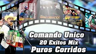 Comando Unico  Puros Corridos Mix Para Pistear 2024 [upl. by Gerita]