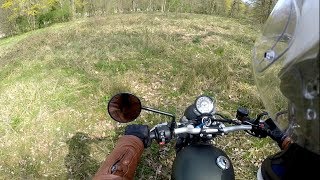 Triumph Street Scrambler Essai commenté [upl. by Notlil]