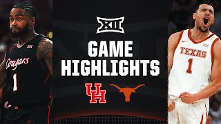 No 4 Houston at Texas  Big 12 Mens Basketball Highlights  January 29 2024 [upl. by Kacie]