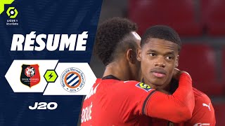 STADE RENNAIS FC  MONTPELLIER HÉRAULT SC 2  1  Résumé  SRFC  MHSC  20232024 [upl. by Aniroz]