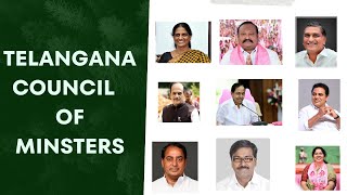 Telangana state Council of Ministers  list of Telangana cabinet Ministers [upl. by Curt]