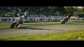 SuperMoto Series 2014 HighLights Round 1  Pomposa [upl. by Sanfo]