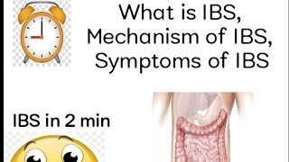 what is IBS Mechanism of IBSSymptoms of IBSTreatment of IBSHow to diagnose IBS irritablebowel [upl. by Adigirb]