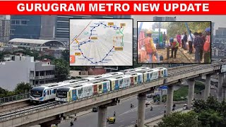 Gurugram Metro update  Metro Projects in Gurgaon  Papa Construction [upl. by Michelle]