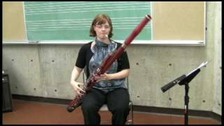 Bassoon Articulation [upl. by Aihsemot]