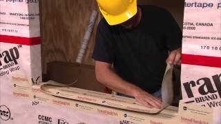 How to Install House Wrap amp Window Flashing [upl. by Bonacci150]