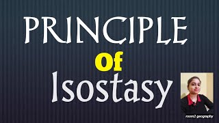 Principle of Isostasy part1Concept of Isostasygeography tectonicsroom2 geography [upl. by Honig]