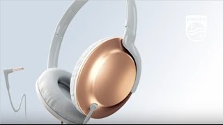 Philips Flite™ Headphones SHL4805 Ultra Light Big Sound  Philips Sound [upl. by Airtal]