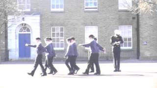 NW Kent District Sea Cadets junior drill competition 8th March 2015 [upl. by Amil620]