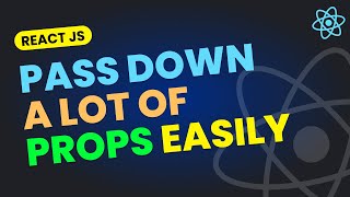 Pass A LOT OF PROPS Easily in React JS  Object Spread Operator amp Object Destructuring in React [upl. by Arob]