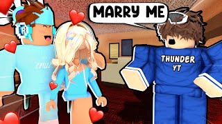 A CREEPY FAN Tried DATING My GIRLFRIEND So I Made Him RAGE QUIT Murder Mystery 2 [upl. by Ajiram661]