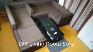 DIY Sofa with Storage [upl. by Helbonia817]