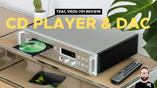 NEXTLEVEL sound quality with CDs amp STREAMING  TEAC VRDS701 review [upl. by Enenej277]