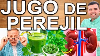 JUGO DE PEREJIL EN AYUNAS  ¿Para Qué Sirve  Beneficios Para Tu Salud Y Belleza [upl. by Vowel]