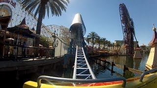 California Screamin Roller Coaster Front Seat POV 1080p HD Disney California Adventure Disneyland [upl. by Ahar]